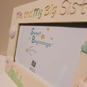 Russ Baby Handpainted Picture Frame